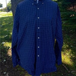 Ralph Lauren Blue Casual Button Down Shirt